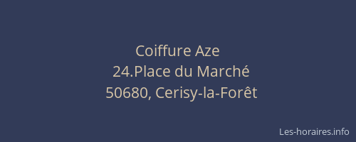 Coiffure Aze