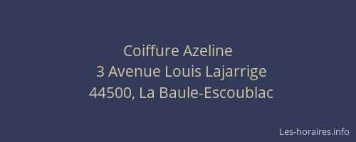 Coiffure Azeline