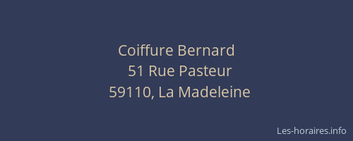 Coiffure Bernard