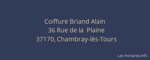 Coiffure Briand Alain