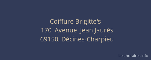 Coiffure Brigitte's