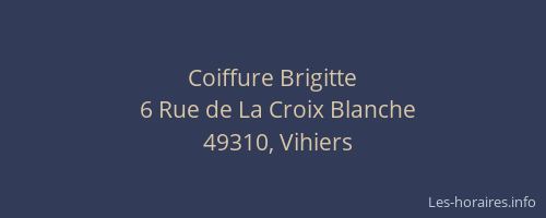 Coiffure Brigitte