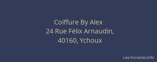 Coiffure By Alex
