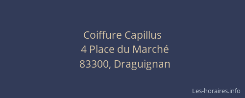 Coiffure Capillus