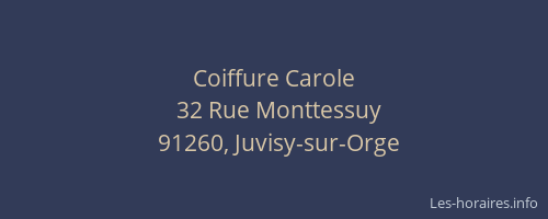 Coiffure Carole