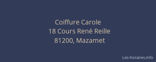 Coiffure Carole