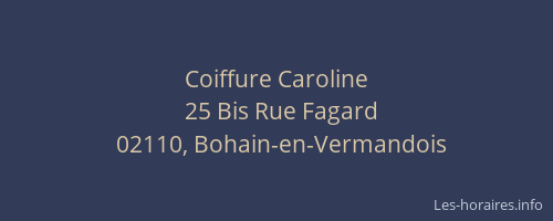 Coiffure Caroline