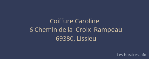 Coiffure Caroline