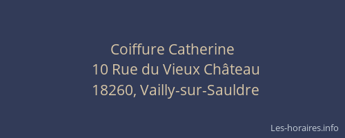 Coiffure Catherine
