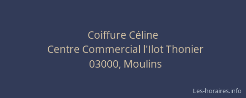 Coiffure Céline