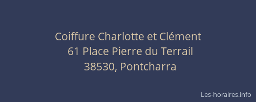 Coiffure Charlotte et Cl&eacute;ment