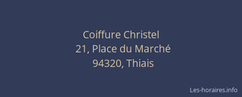 Coiffure Christel