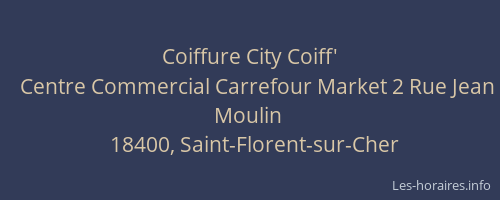 Coiffure City Coiff'