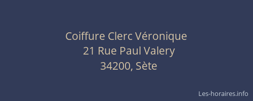 Coiffure Clerc Véronique