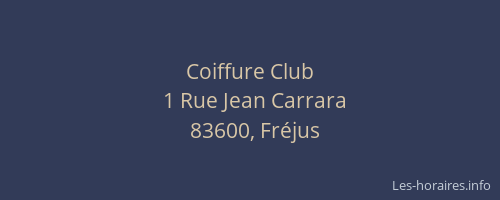Coiffure Club