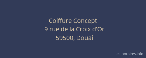 Coiffure Concept