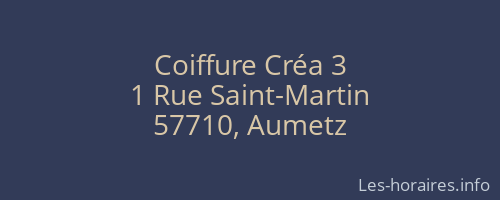 Coiffure Créa 3