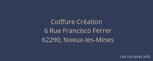 Coiffure Création