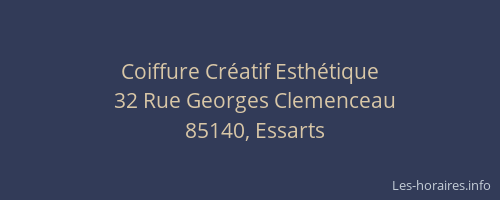 Coiffure Créatif Esthétique
