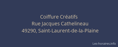 Coiffure Créatifs