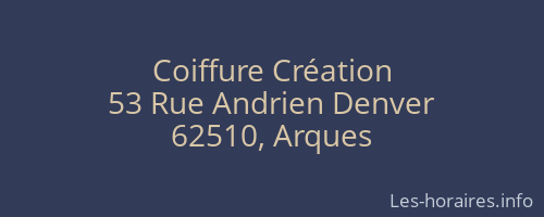 Coiffure Création