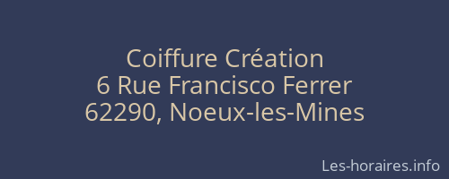 Coiffure Création