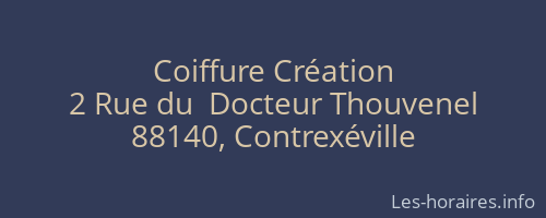 Coiffure Création