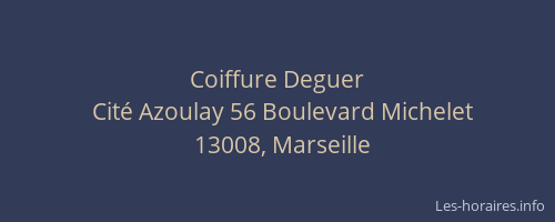 Coiffure Deguer