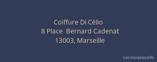 Coiffure Di Célio
