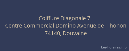 Coiffure Diagonale 7