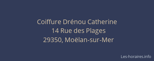 Coiffure Dr&eacute;nou Catherine
