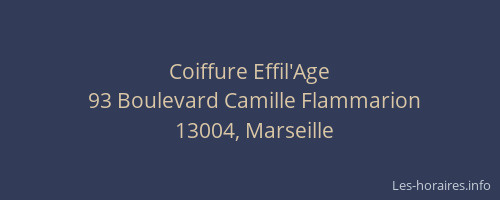 Coiffure Effil'Age