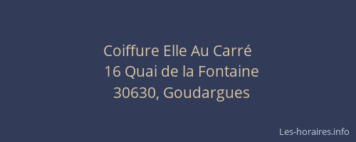 Coiffure Elle Au Carr&eacute;