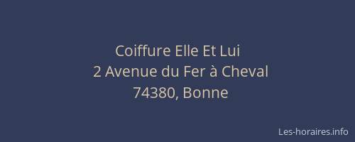 Coiffure Elle Et Lui