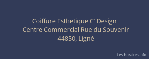 Coiffure Esthetique C' Design