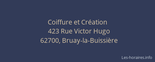 Coiffure et Création