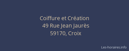 Coiffure et Création