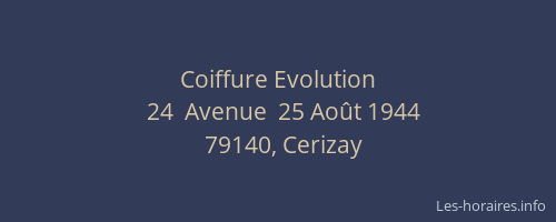 Coiffure Evolution
