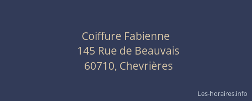 Coiffure Fabienne