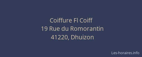 Coiffure Fl Coiff