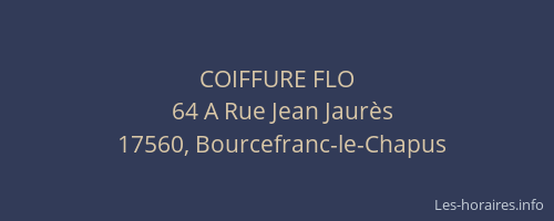 COIFFURE FLO