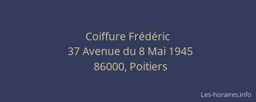 Coiffure Frédéric