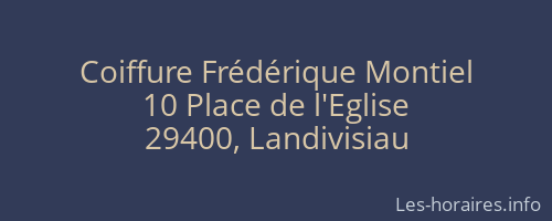 Coiffure Frédérique Montiel