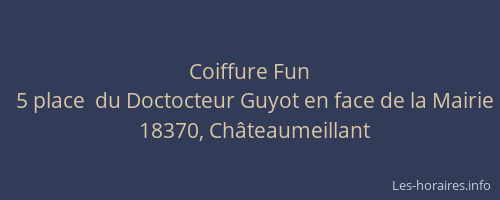 Coiffure Fun