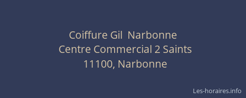 Coiffure Gil  Narbonne