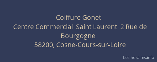 Coiffure Gonet