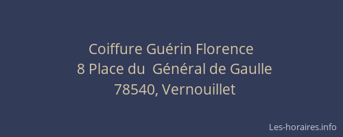 Coiffure Guérin Florence