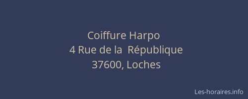 Coiffure Harpo