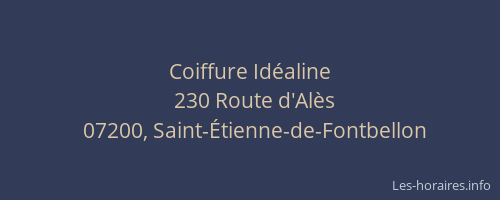 Coiffure Idéaline