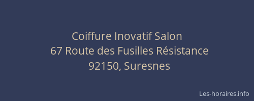 Coiffure Inovatif Salon